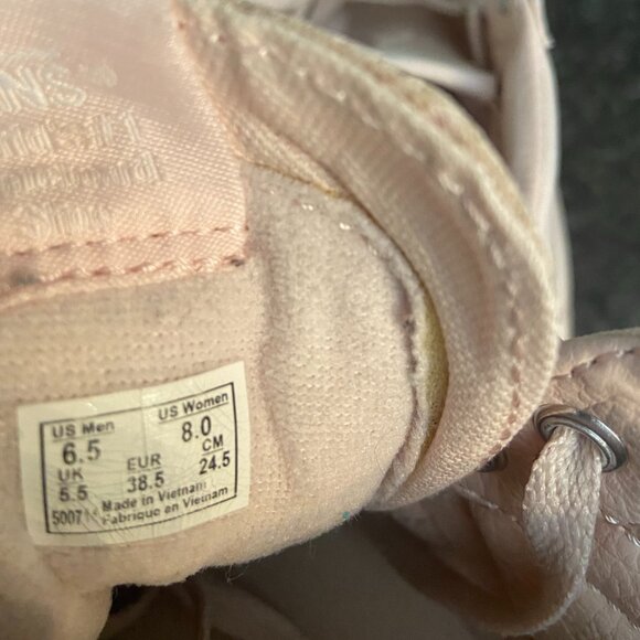 Vans Sk8 Hi Mono Canvas 'Peach Blush' - Size 8 - Picture 9 of 9